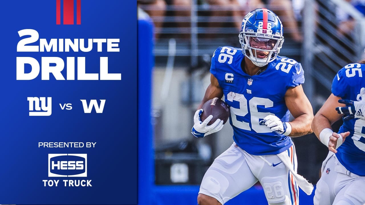 2 Minute Drill (9/14): Breaking Down Washington Matchup