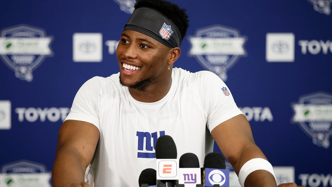 saquon trainers