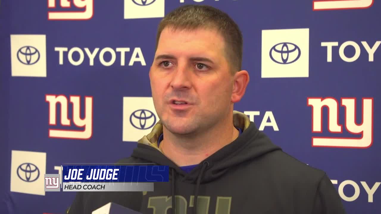 Coach Joe Judge: The whole message was 'finish'