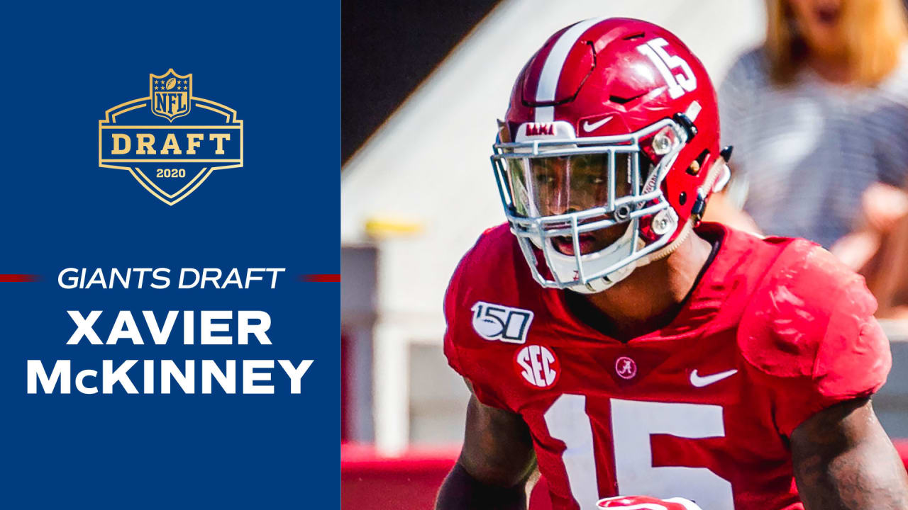 Big Blue Report: Giants Draft Xavier McKinney and Matt Peart - Back Sports  Page