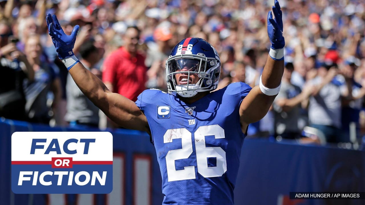 WATCH: Rookie Saquon Barkley's first NFL touchdown for New York Giants, NFL News