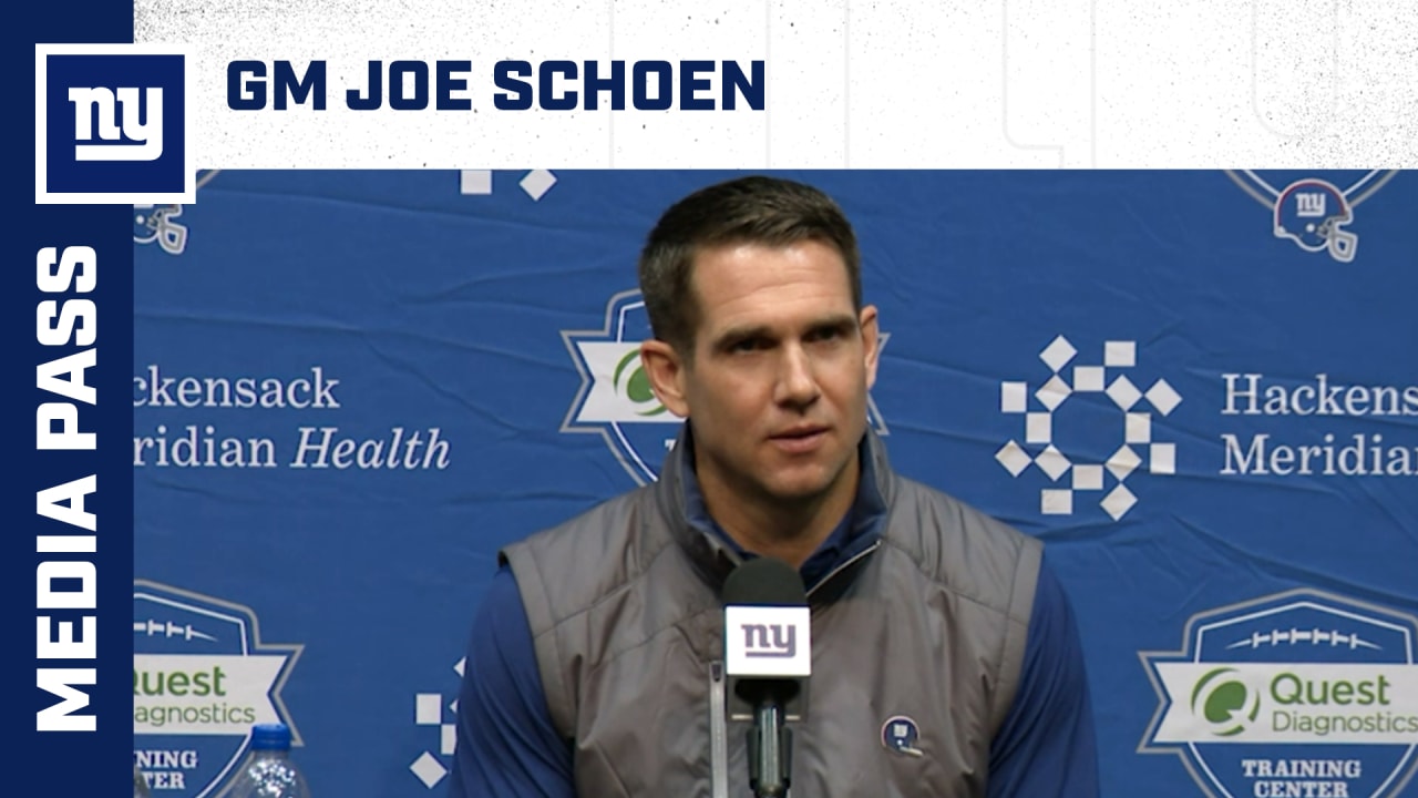 New York Giants on X: Joe Schoen's message to the fans: