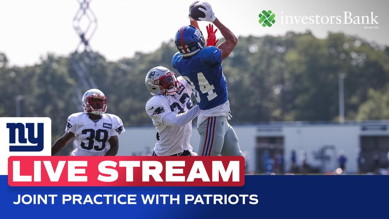 Detroit Lions, New York Giants joint practice live updates: Day 1