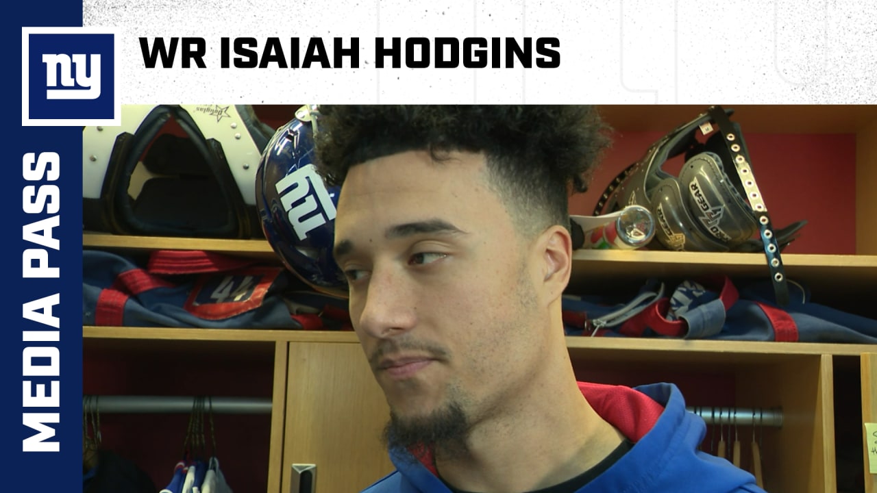 WR Isaiah Hodgins 'There's definitely a lot to build on'