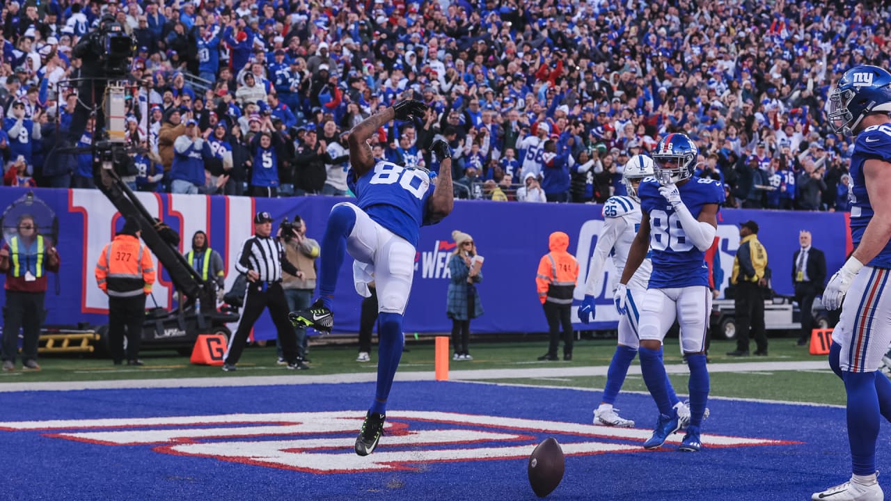 Heroes, zeros from Giants' win over Colts: Richie James re-emerging