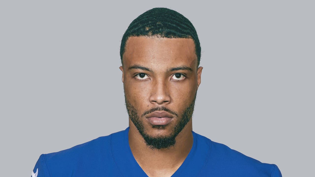 This is a 2023 photo of Jamie Gillan of the New York Giants NFL football  team. This image reflects the New York Giants active roster as of Monday,  June 12, 2023 when