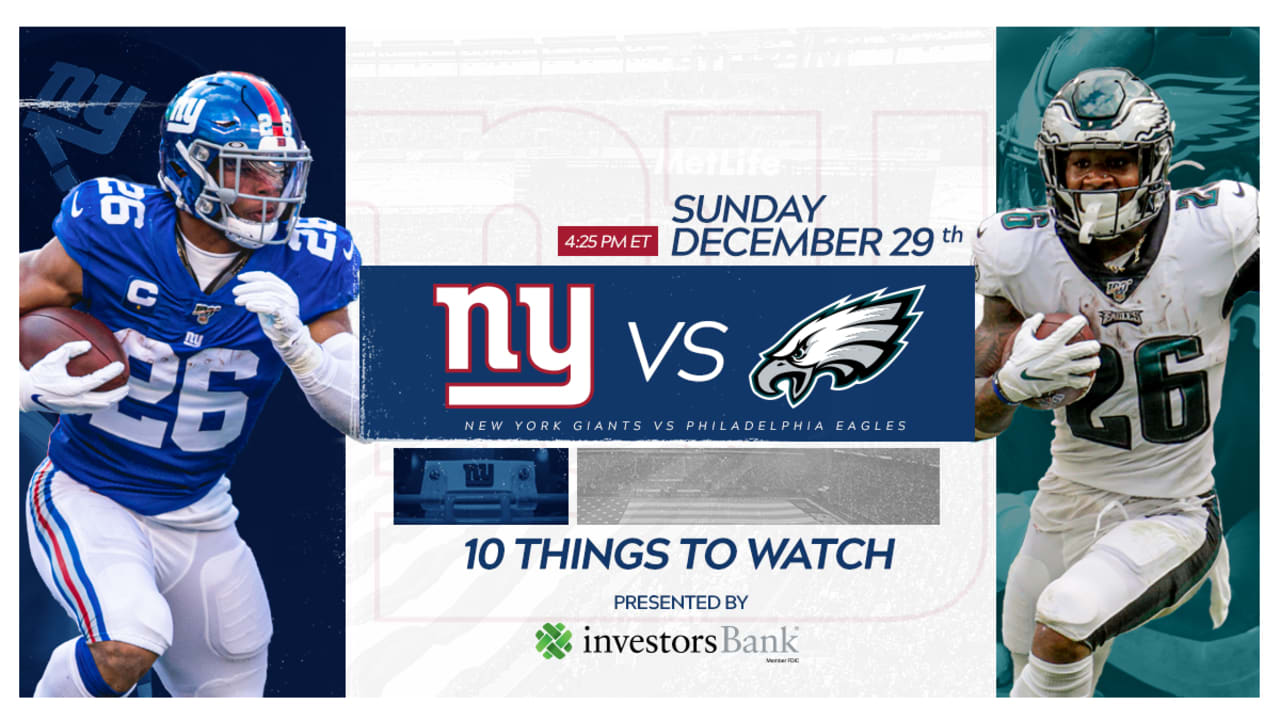 New York Giants vs. Philadelphia Eagles: How to Watch, Listen & Live Stream  Divisional Round Matchup