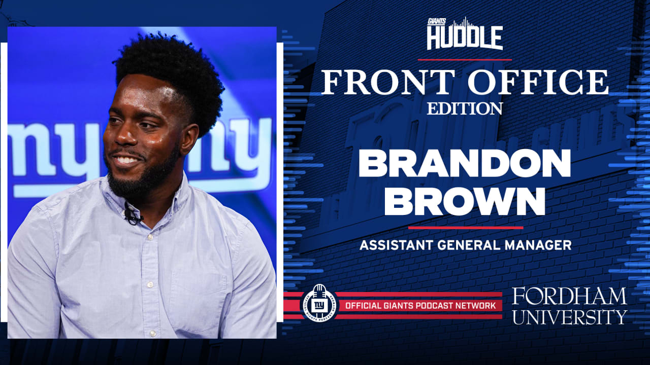 Giants' Brandon Brown attending NFL's front office accelerator program