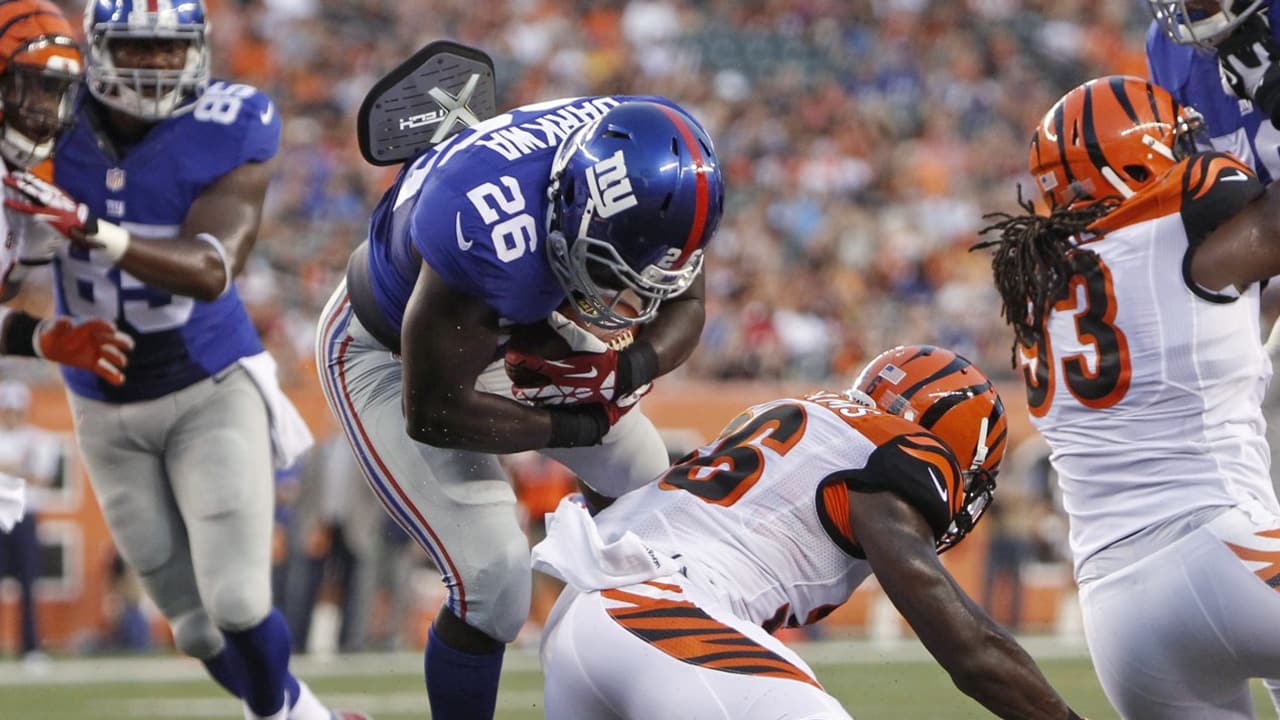 Giants Vs. Bengals From The Sidelines