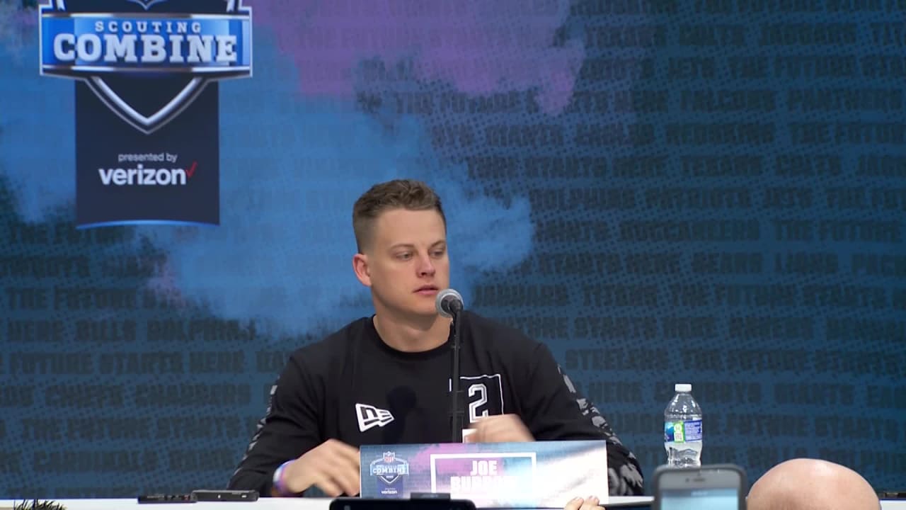 LSU QB Joe Burrow's 2020 NFL Scouting Combine Press Conference