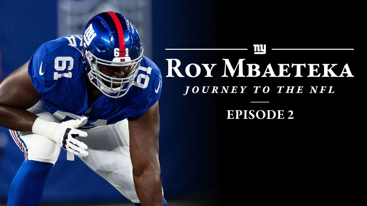 Roy Mbaeteka impressed New York Giants with his football IQ