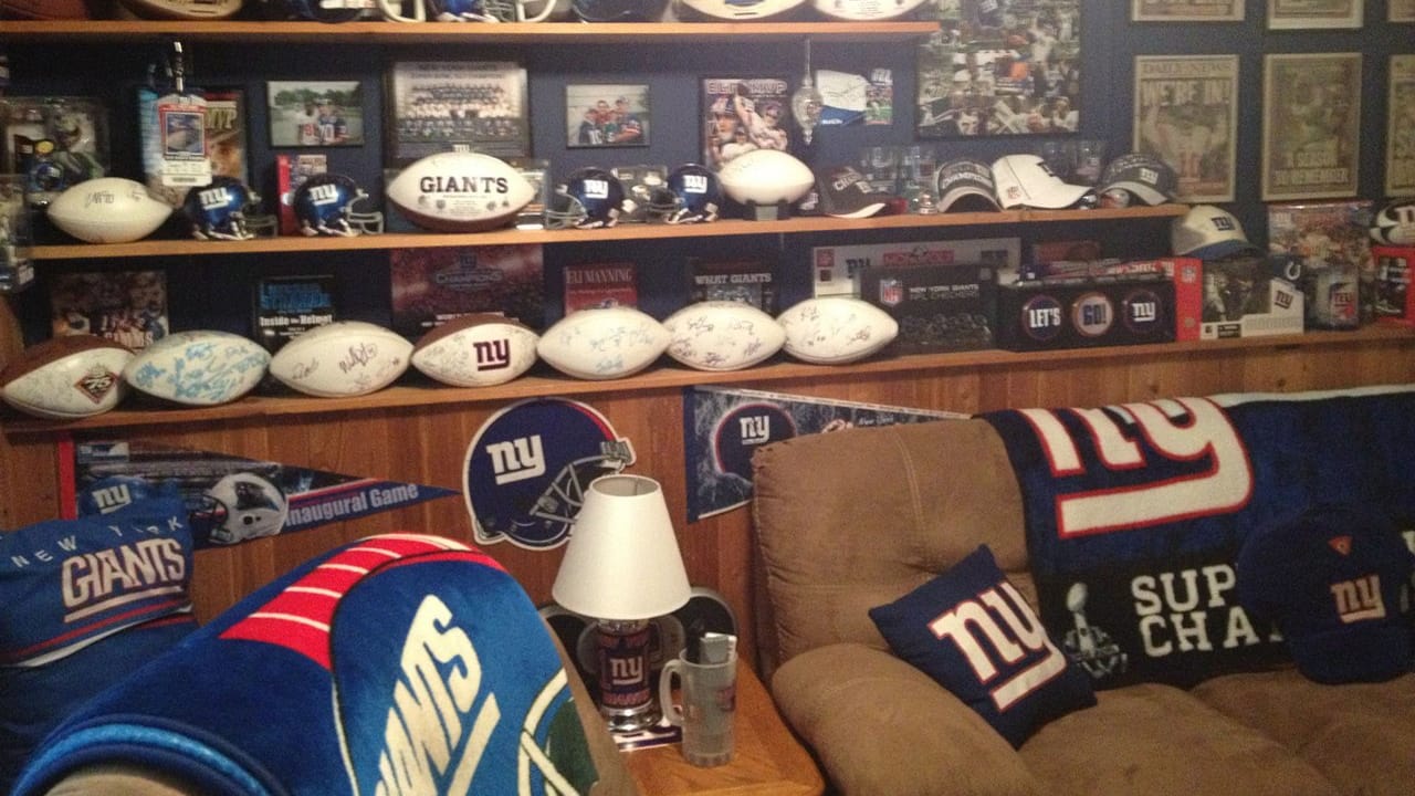 Upgrade your fan cave with New York Giants memorabilia