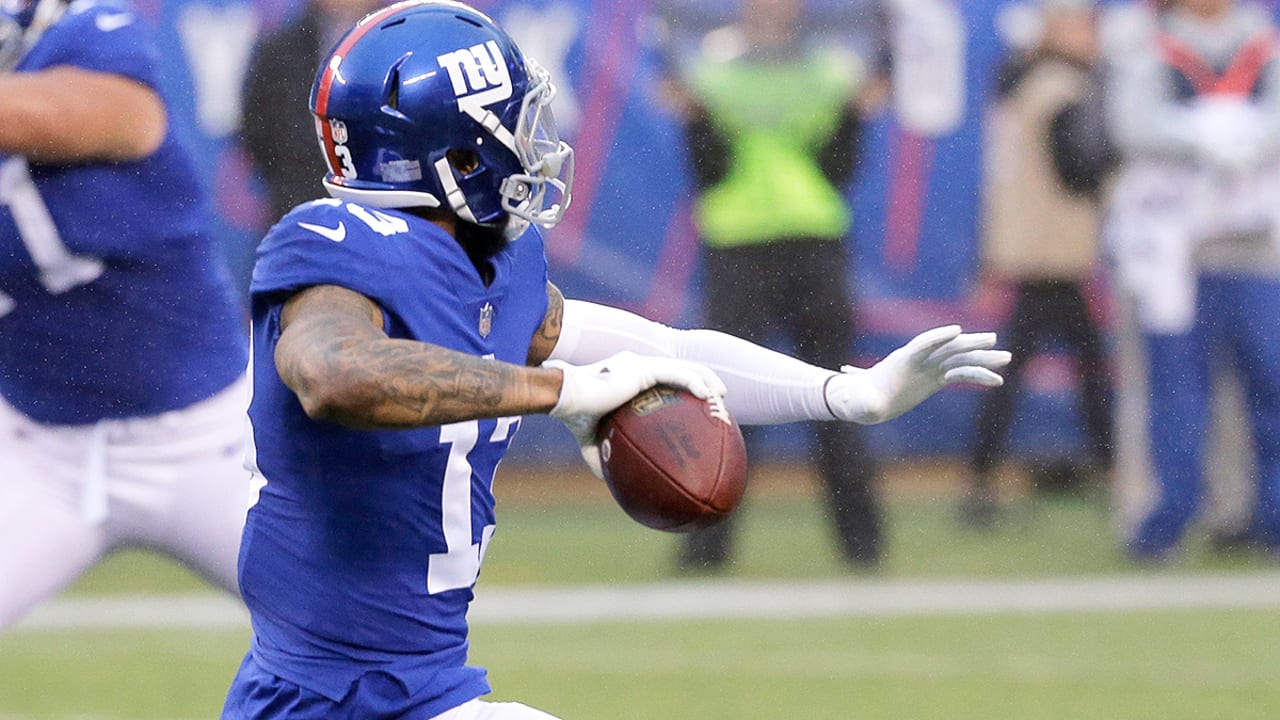 Giants' Odell Beckham Jr. catches and throws TDs against Bears