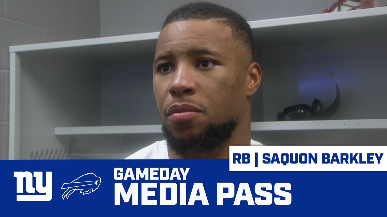 RB Saquon Barkley On His First Game Back