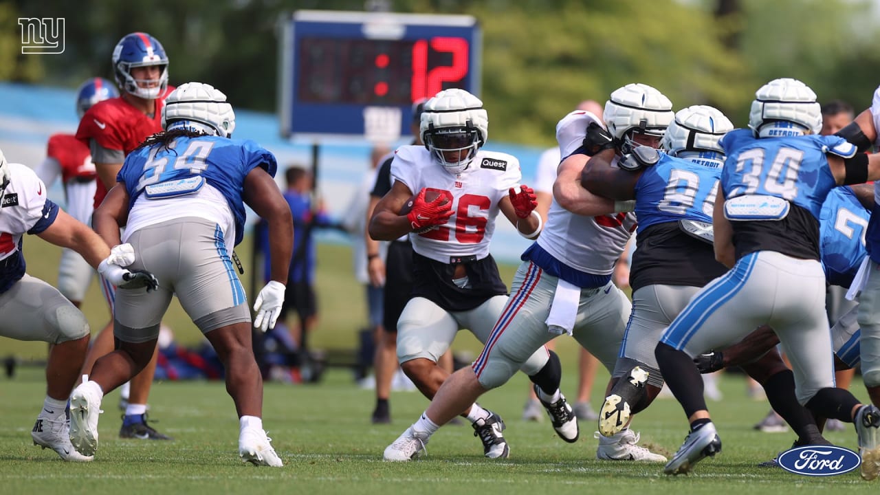 Detroit Lions joint practice with New York Giants: Best photos