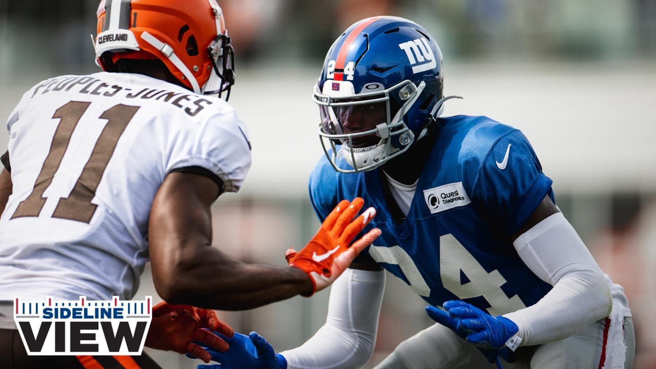 Giants-Browns joint practice observations: Daniel Jones' ending