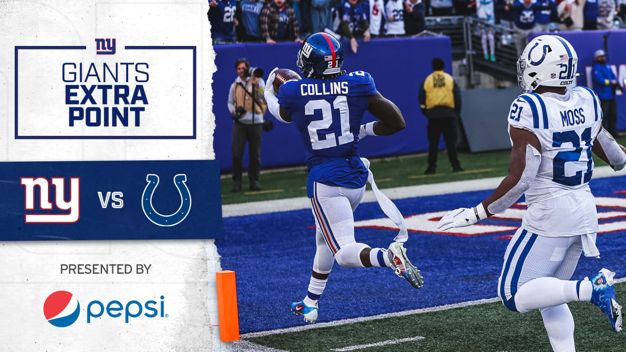 Giants Extra Point Giants vs. Colts Recap