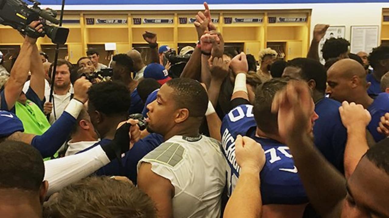 Inside Access: Giants Locker Room Celebration