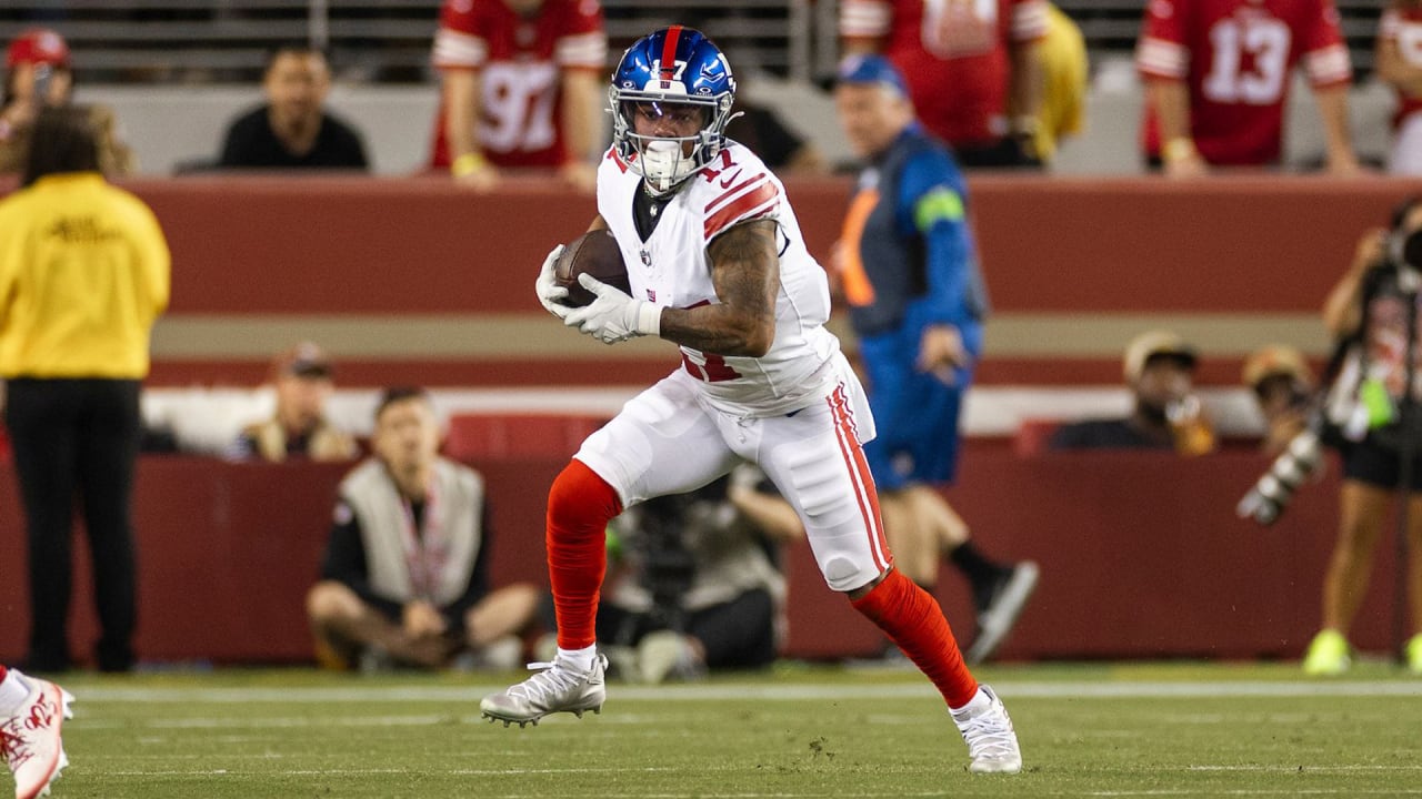 Giants' Wan'Dale Robinson 'cherishing' every moment of his return