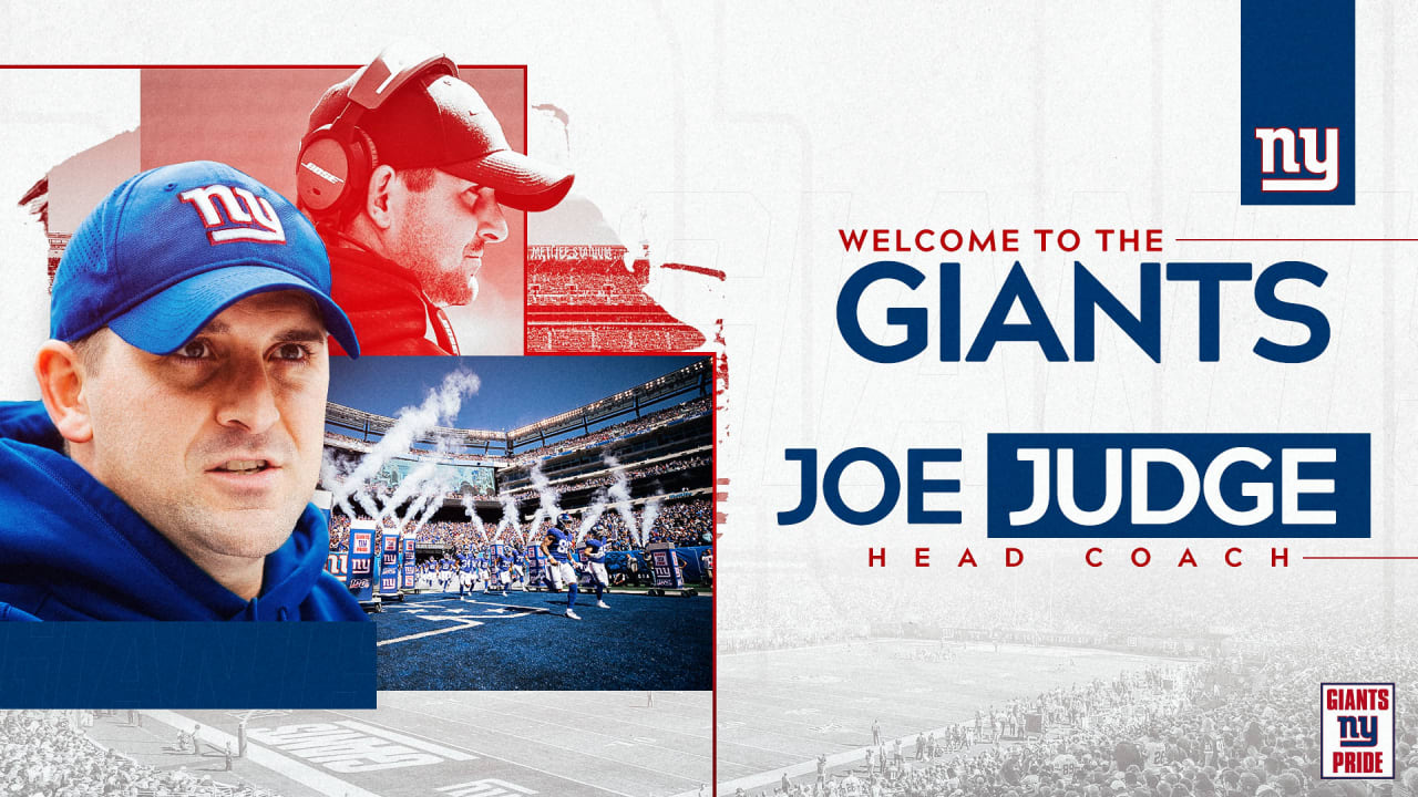 Giants hire Joe Judge as new head coach