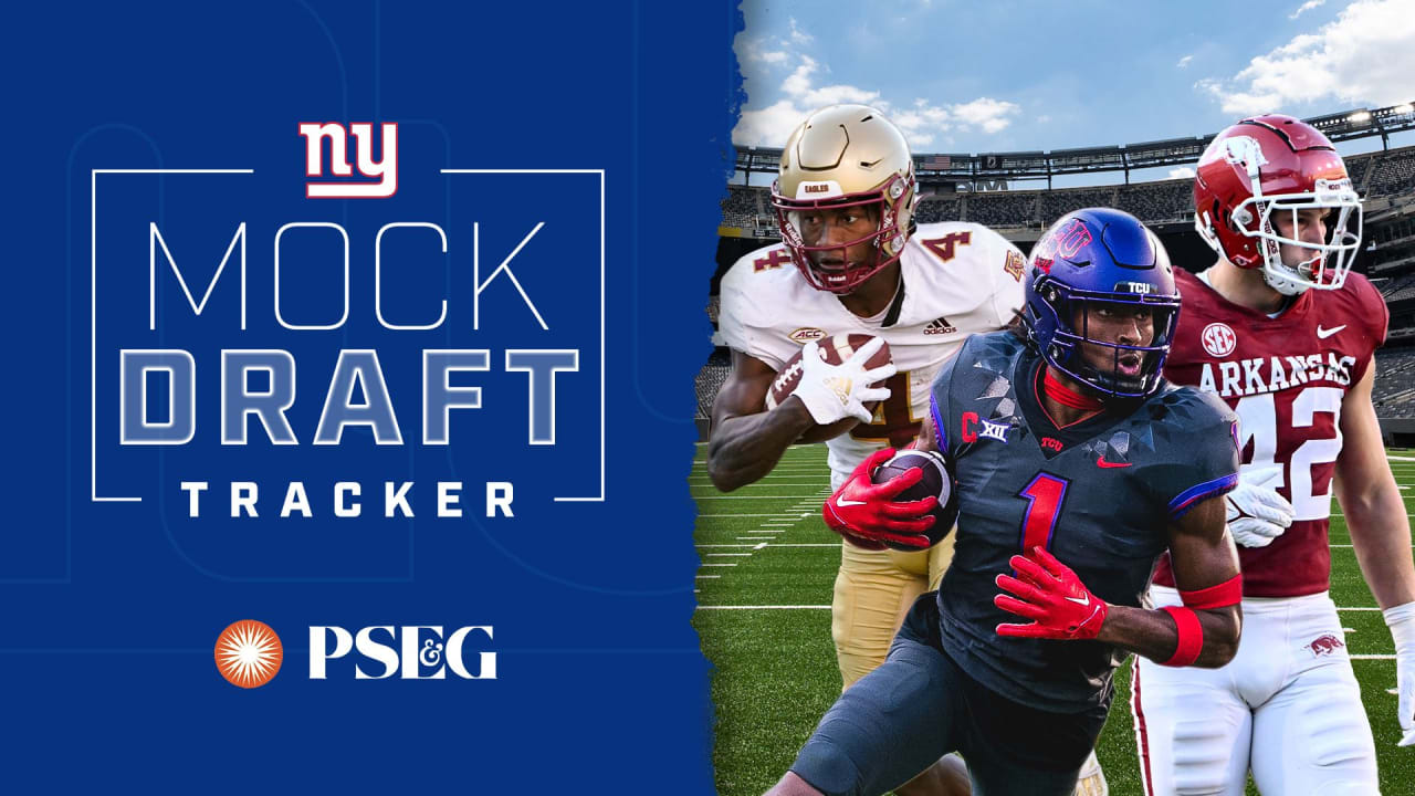 Mock Draft Tracker 9.0: WR for Giants in Round 1?