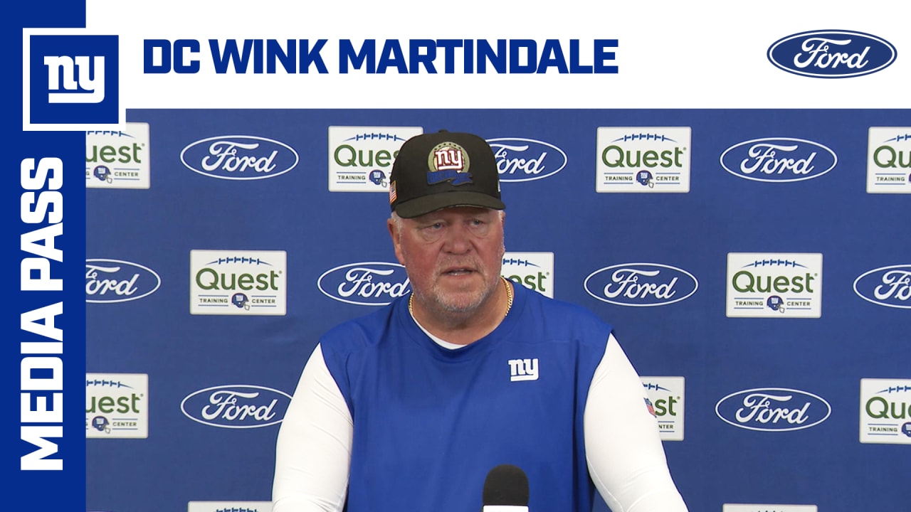 Giants' DC Wink Martindale has talked to Kayvon Thibodeaux about practice -  Big Blue View