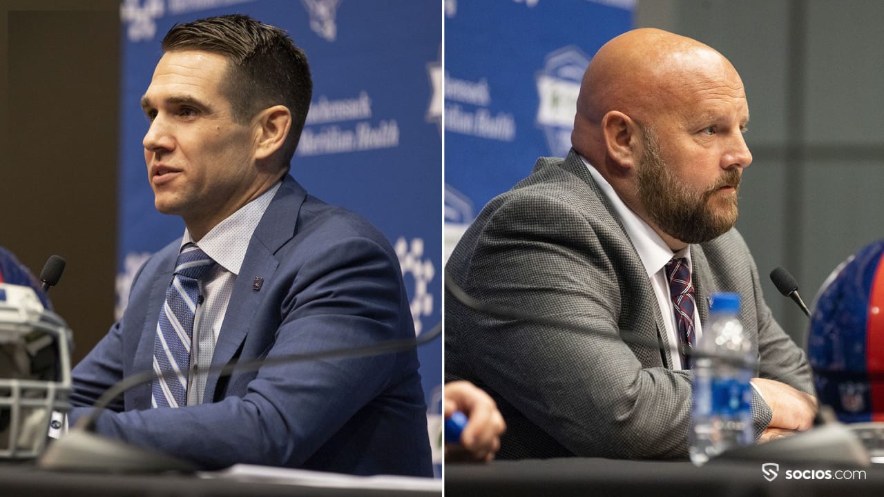 Presser Points: GM Joe Schoen, Coach Brian Daboll talk state of Giants