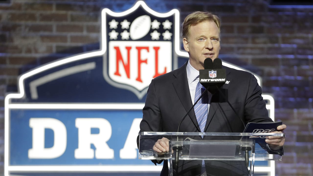 NFL Commissioner Roger Goodell officially introduces Josh Harris