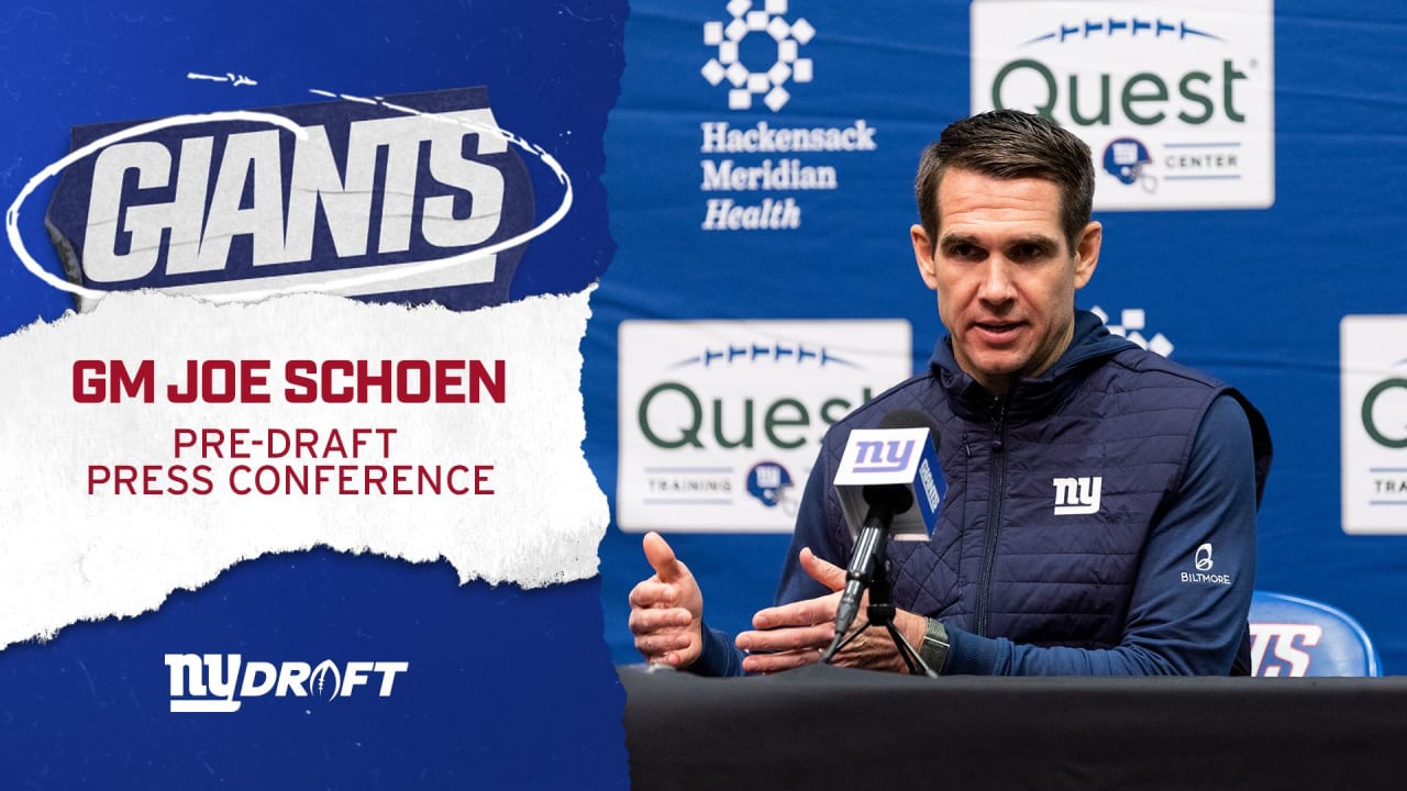 New York Giants - Watch Joe Schoen's press conference LIVE