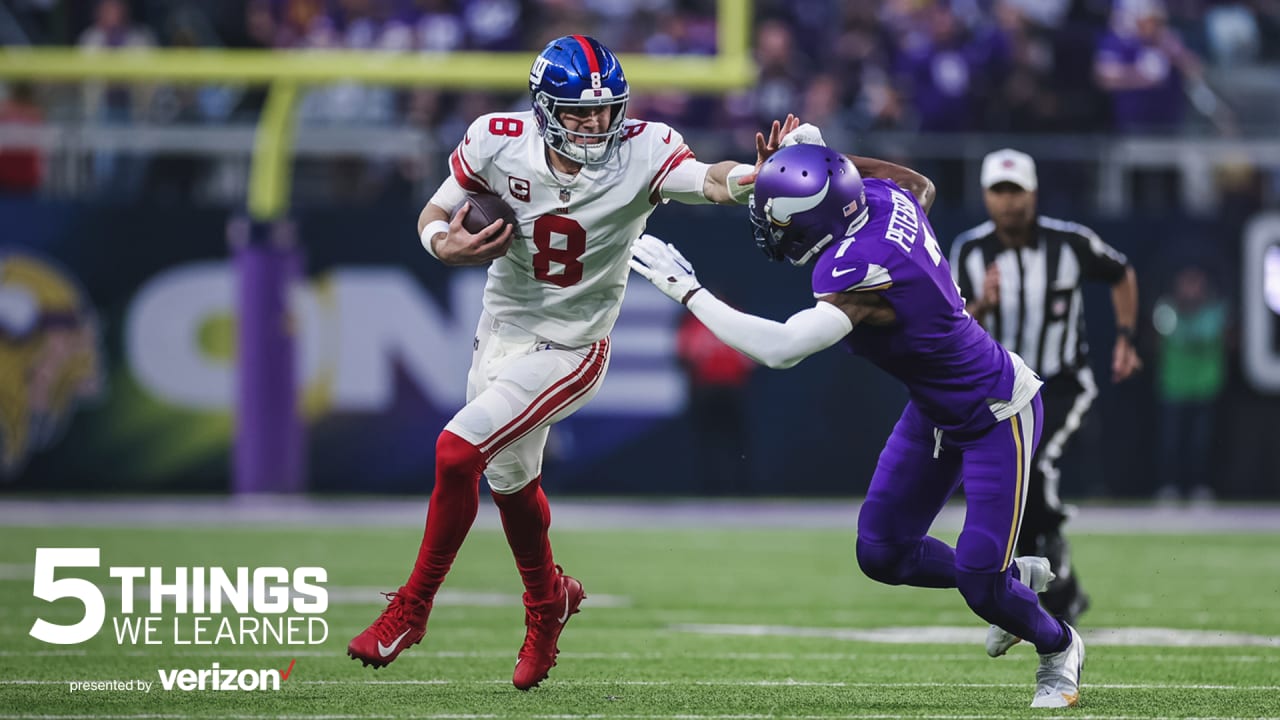 New York Giants 31-24 Minnesota Vikings, Giants advance to Divisional  Round, summary: score, stats, highlights