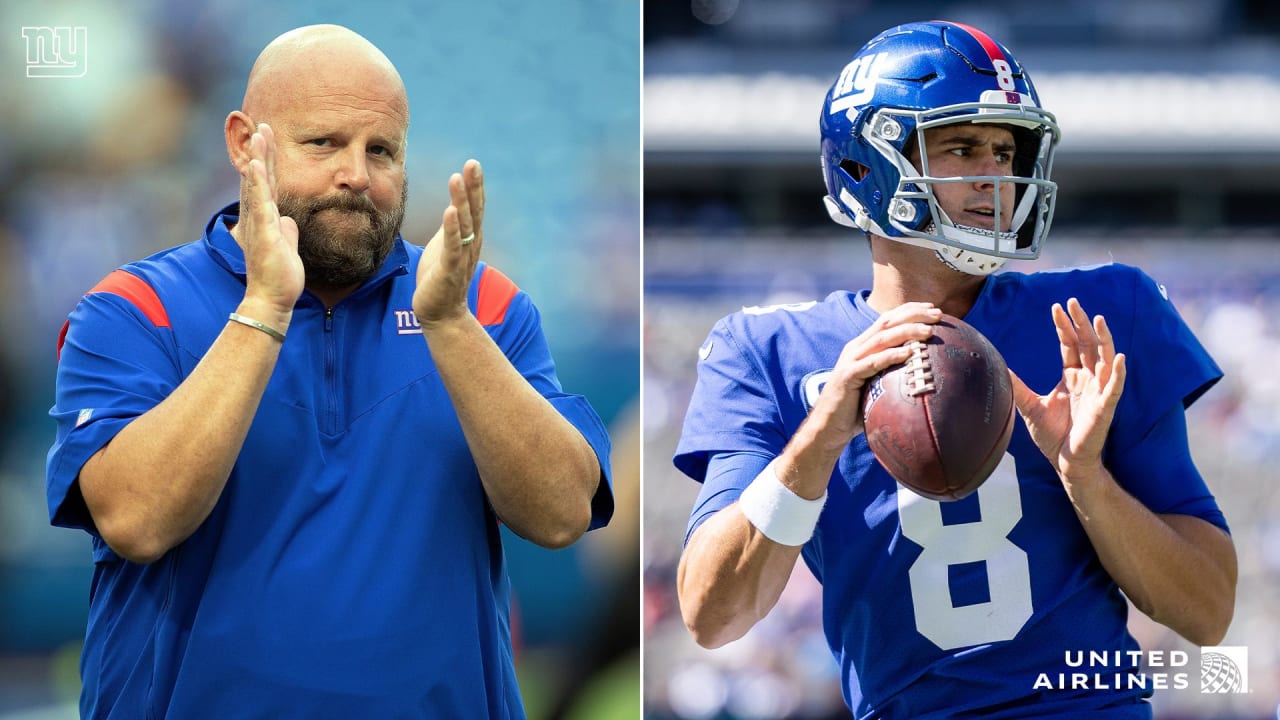 Daniel Jones, Joe Schoen both in building when deal happened