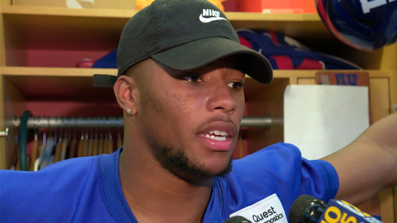 Saquon Barkley's message to NY Giants locker room: Don't panic