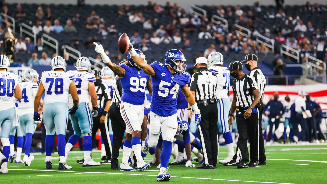 Giants recover key fumble vs. Cowboys