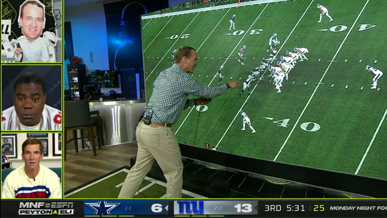 Peyton Manning breaks down Barkley's 36-yard TD run