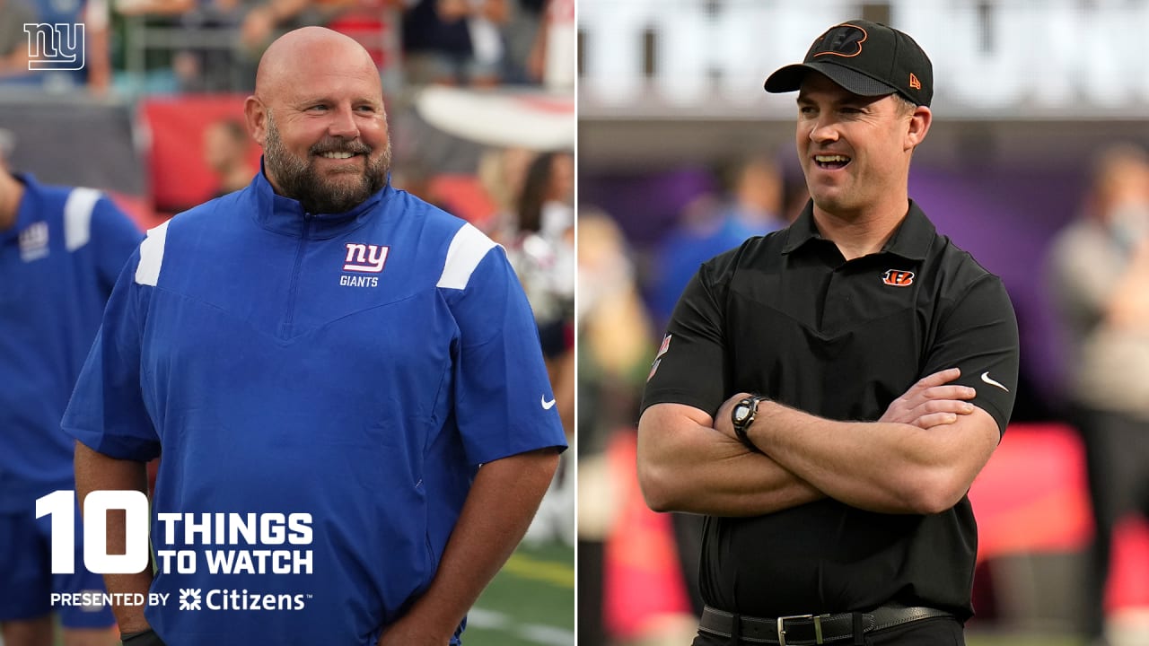 10 things to watch in Giants vs. Bengals