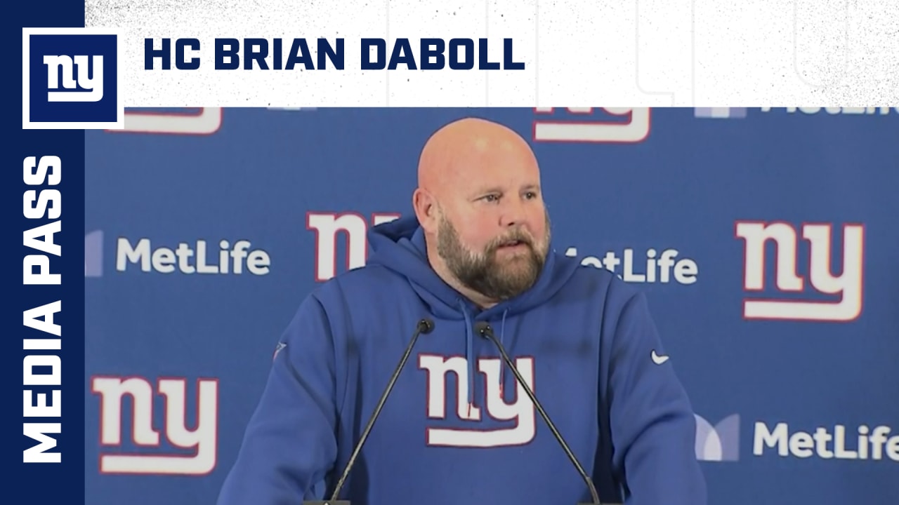 Brian Daboll doenst plan on making changes after Giants' MNF loss. (, Giants Football