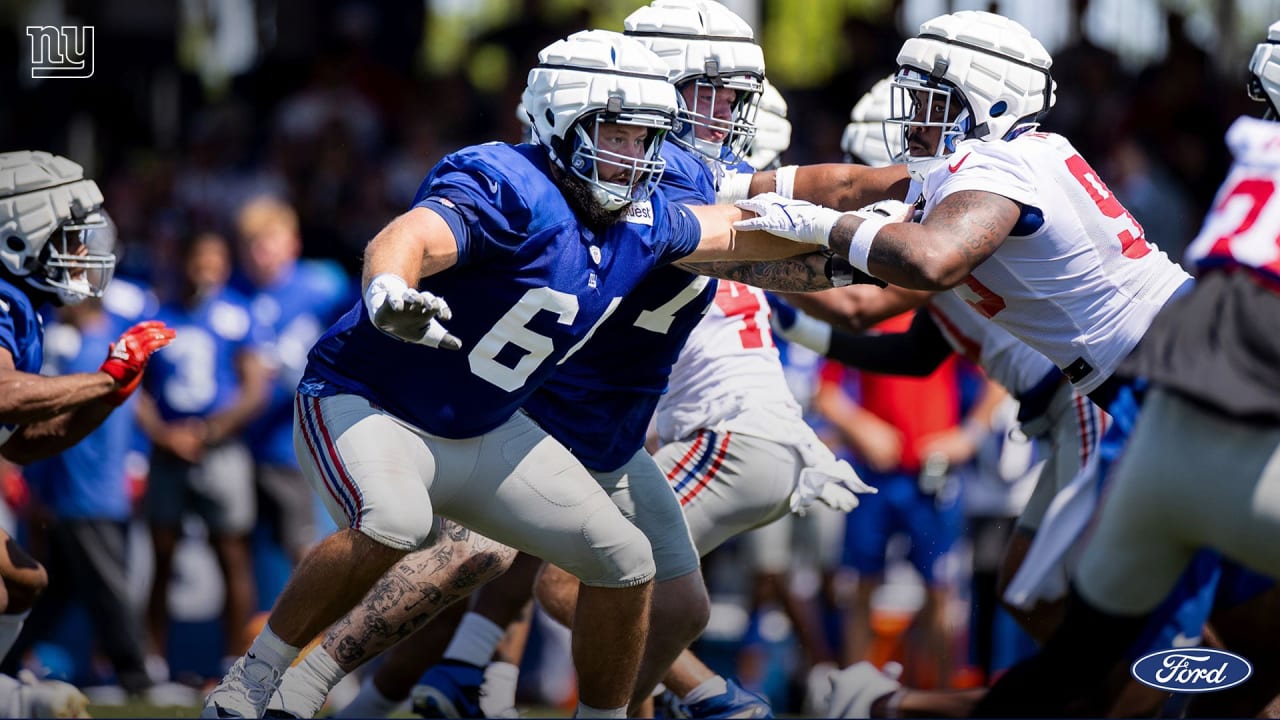 Giants unofficial depth chart: John Michael Schmitz, Darrian Beavers, Jason  Pinnock with starters - Big Blue View