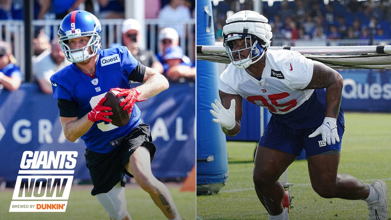 Giants Now Brian Baldinger breaks down Cole Beasley, Jordon Riley's tape