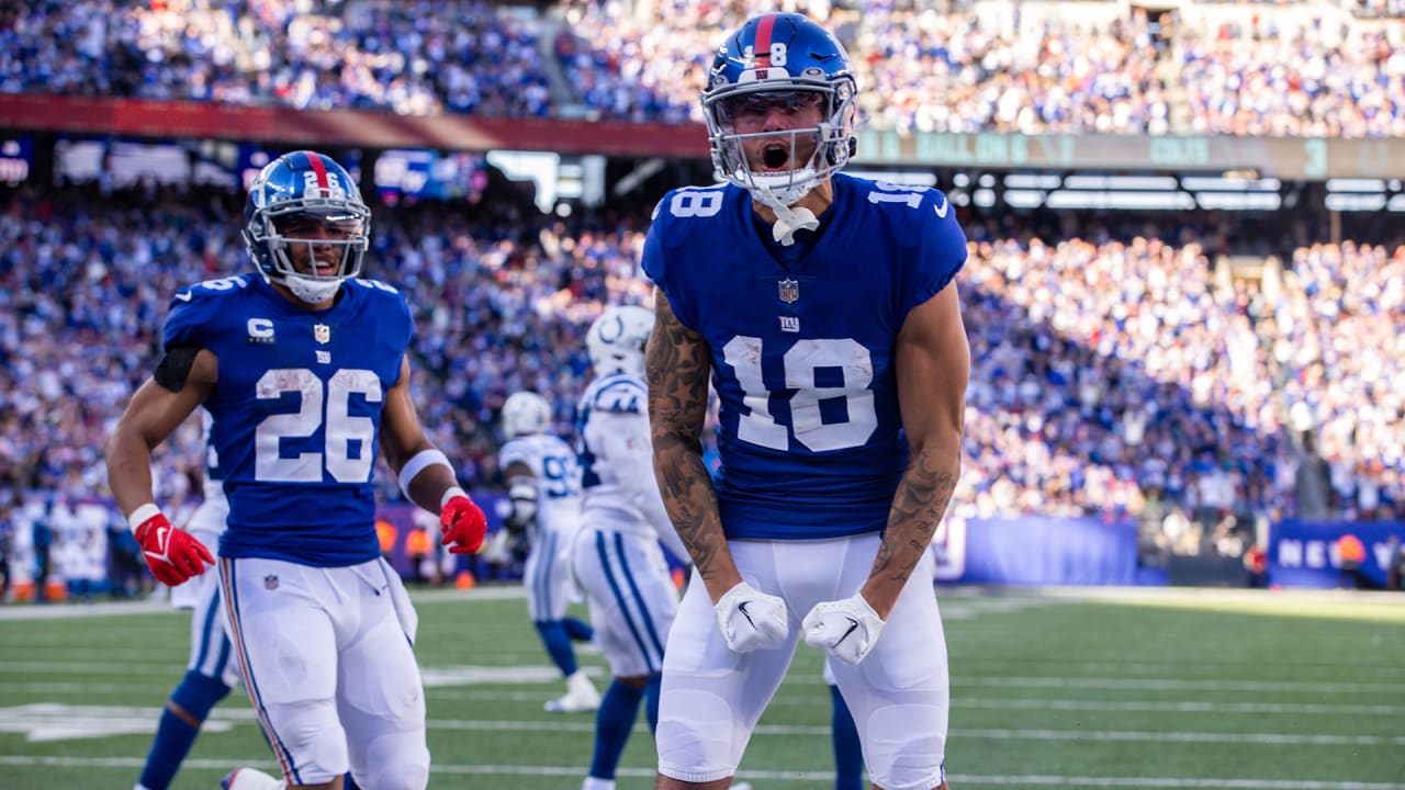 Giants rookie Cor'Dale Flott, bringing impressive work ethic