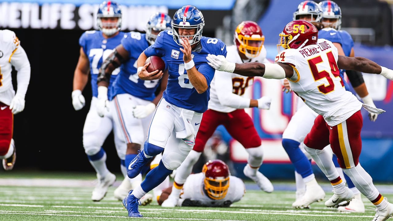 Washington Football Team loses to New York Giants 20-19