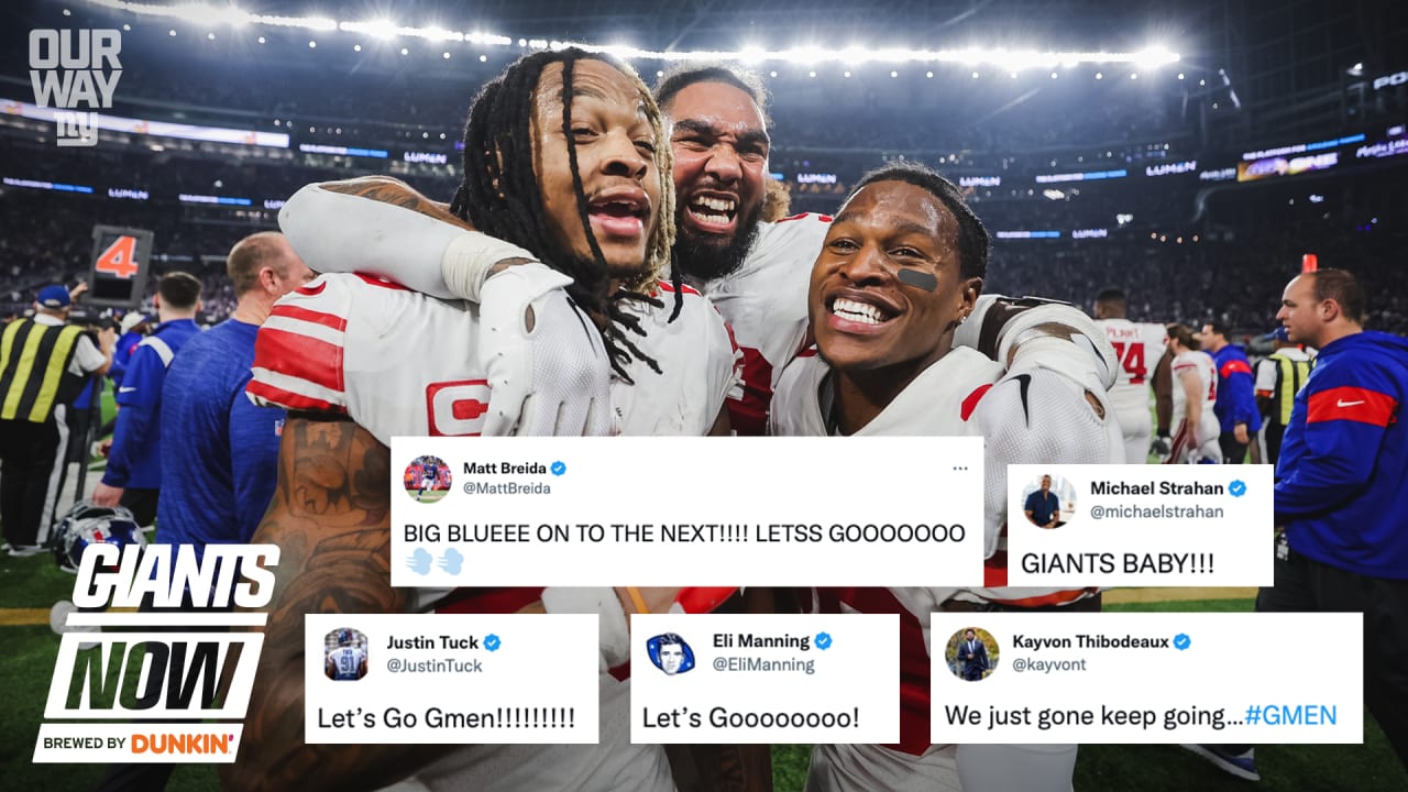Social reaction to Giants' Wild Card victory - Vimarsana News