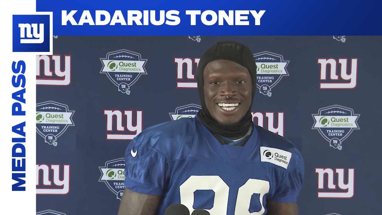 Big Blue Draft Night Live: WR Kadarius Toney on becoming a Giant