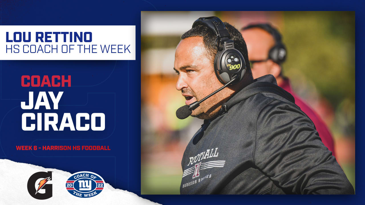 Harrison's Ciraco named HS Coach of the Week - Vimarsana News