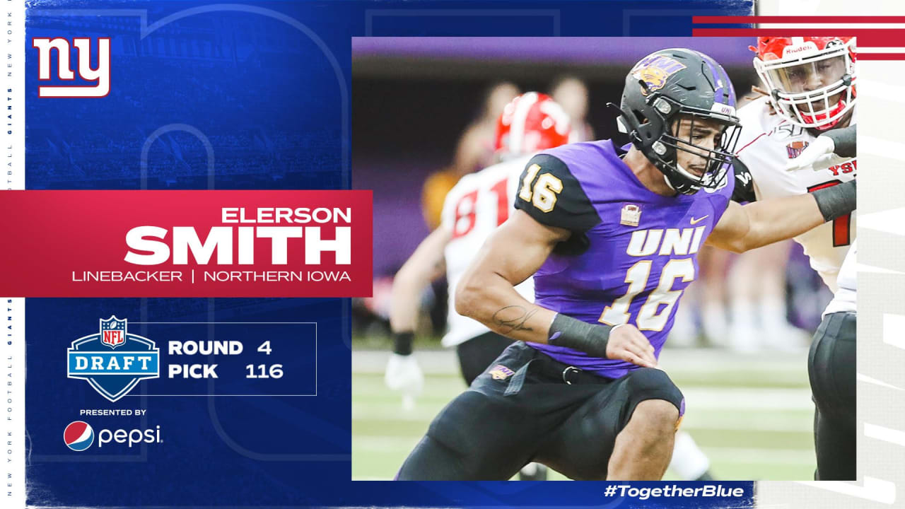 2021 NFL Draft: Elerson Smith, Linebacker, Northern Iowa, Round 4, Pick 116