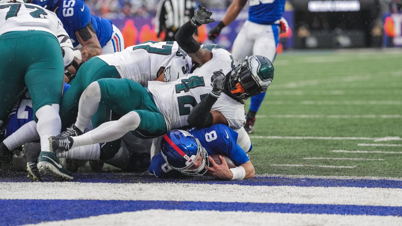 Giants - Eagles: Final score, full highlights and play-by-play