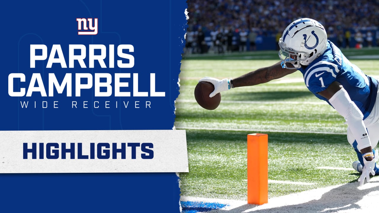 Parris Campbell WR Indianapolis Colts, Every play, 2022