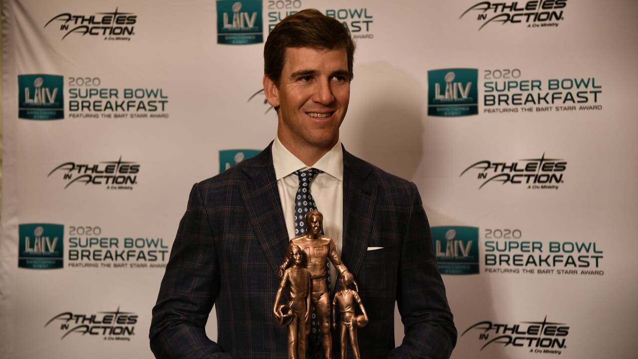 Hackensack Meridian Health Congratulates Eli Manning on the Walter Payton  NFL Man of the Year Award