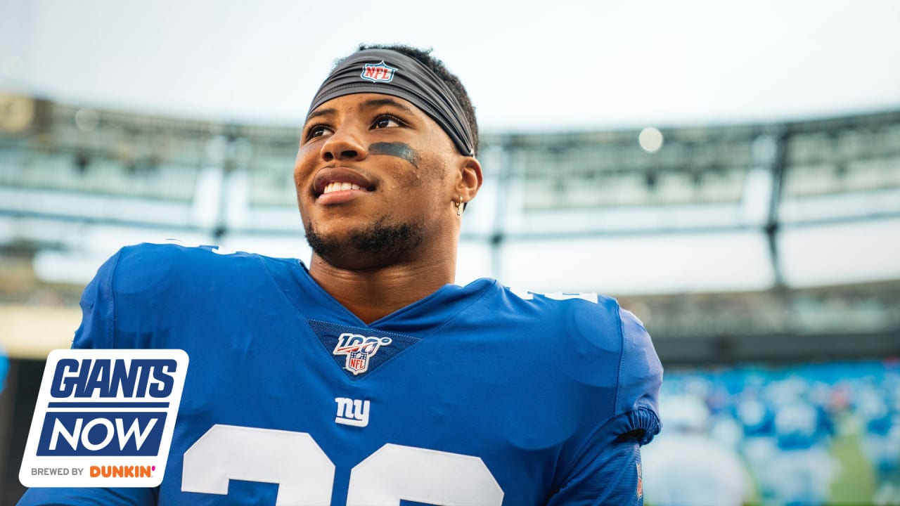 Saquon Barkley's high school jersey retired at Whitehall