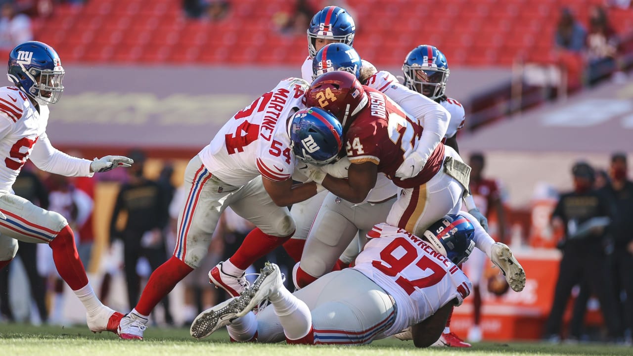 Watch highlights from New York Giants vs. Washington Football Team