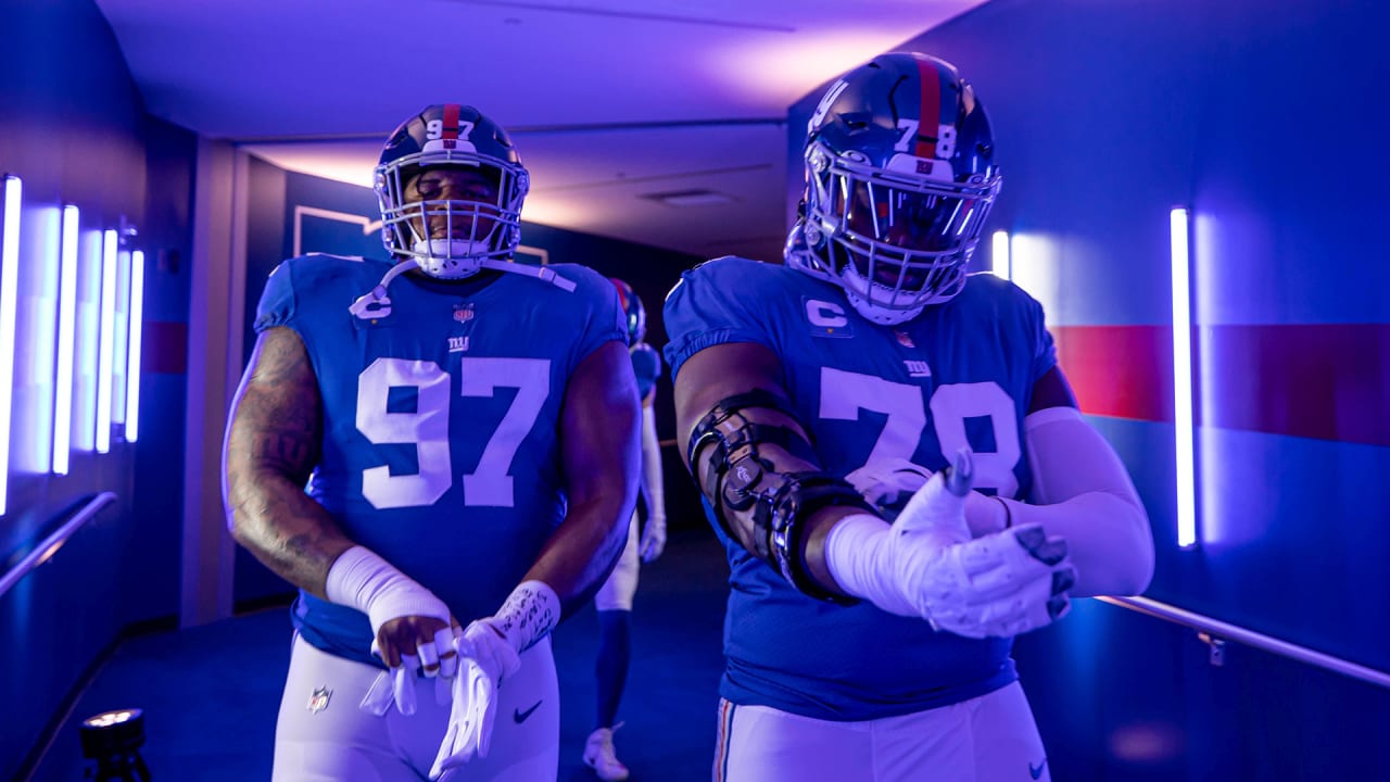 New York Giants color rush uniforms almost looked very different